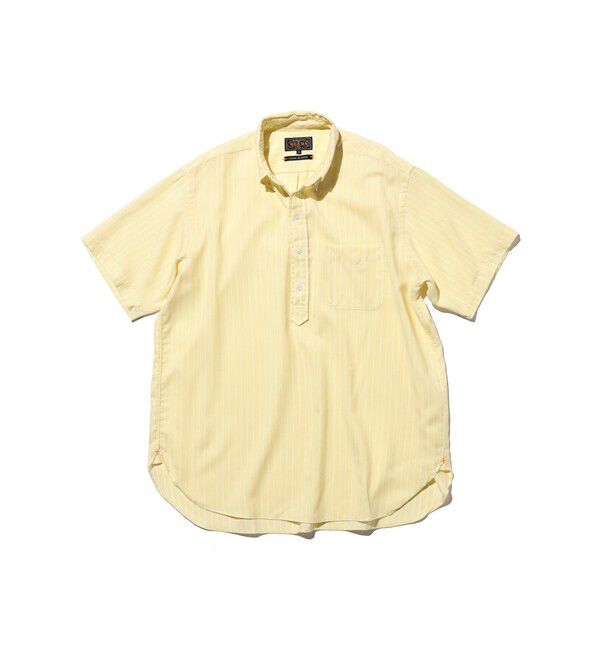 BEAMS PLUS「B.D. Pullover Classic-fit Wool Oxford」|シャツ・ブラウス|YELLOW_ST