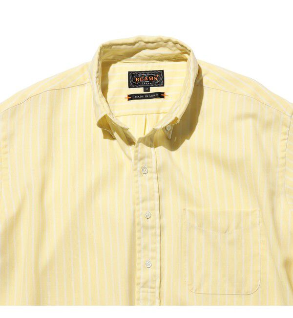 BEAMS PLUS「B.D. Pullover Classic-fit Wool Oxford」|シャツ・ブラウス|
