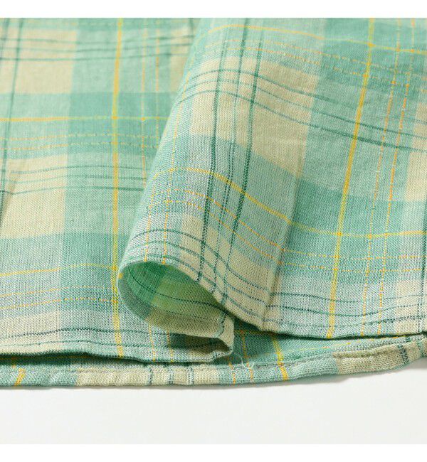 BEAMS PLUS「B.D. Classic-fit COTTON Linen Ikat」|シャツ・ブラウス|