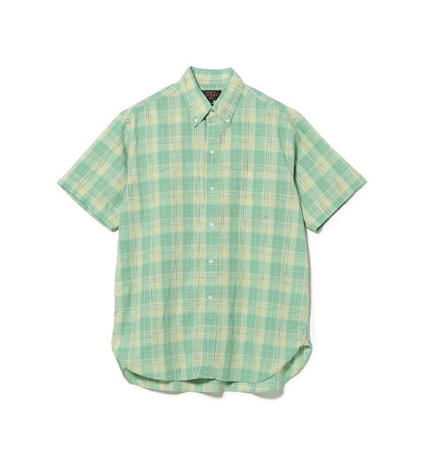 BEAMS PLUS「B.D. Classic-fit COTTON Linen Ikat」|シャツ・ブラウス|
