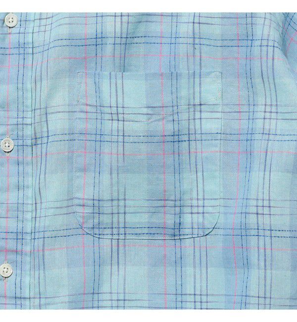 BEAMS PLUS「B.D. Classic-fit COTTON Linen Ikat」|シャツ・ブラウス|