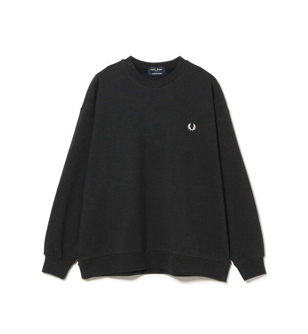 BEAMS「【別注】FRED PERRY / エンブロイダリー クルーネック スウェット」|スウェット・ジャージ|
