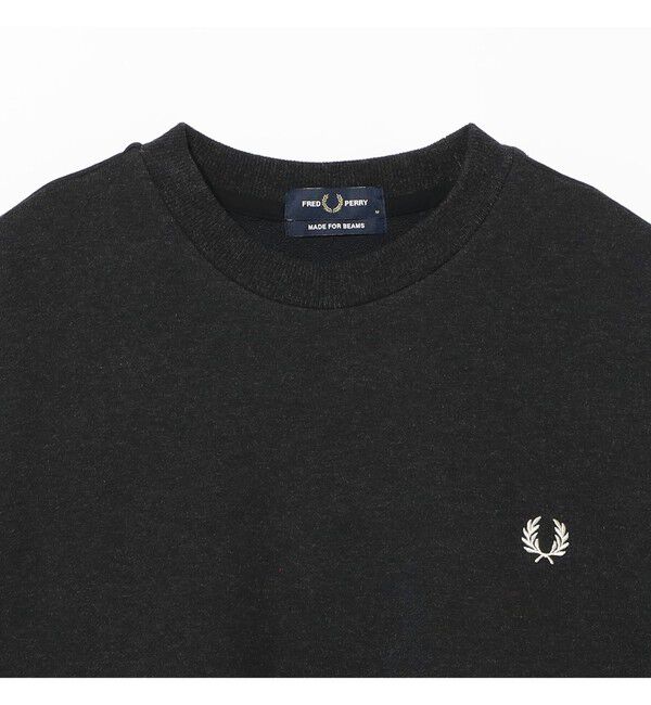 BEAMS「【別注】FRED PERRY / エンブロイダリー クルーネック スウェット」|スウェット・ジャージ|