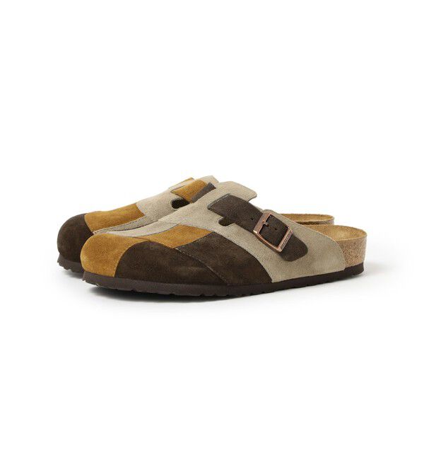 BEAMS「【別注】BIRKENSTOCK / BOSTON PATCH WORK」|サンダル|