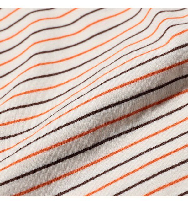 BEAMS PLUS「Pocket Tee Interlock Stripe」|Tシャツ・カットソー|