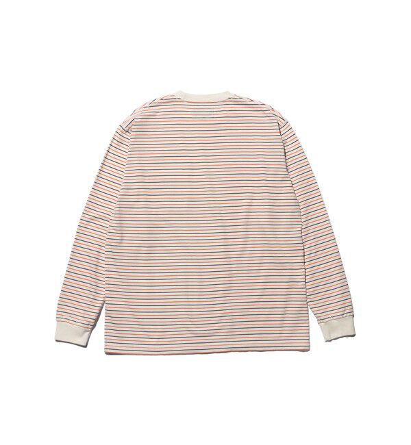 BEAMS PLUS「Pocket Tee Interlock Stripe」|Tシャツ・カットソー|