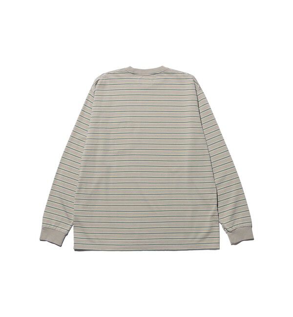 BEAMS PLUS「Pocket Tee Interlock Stripe」|Tシャツ・カットソー|