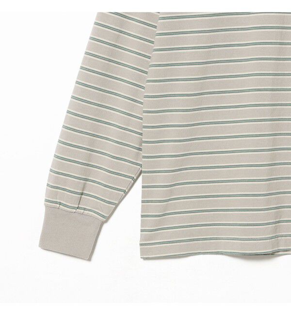 BEAMS PLUS「Pocket Tee Interlock Stripe」|Tシャツ・カットソー|
