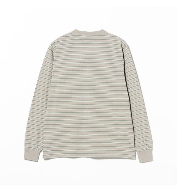 BEAMS PLUS「Pocket Tee Interlock Stripe」|Tシャツ・カットソー|