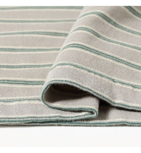 BEAMS PLUS「Pocket Tee Interlock Stripe」|Tシャツ・カットソー|