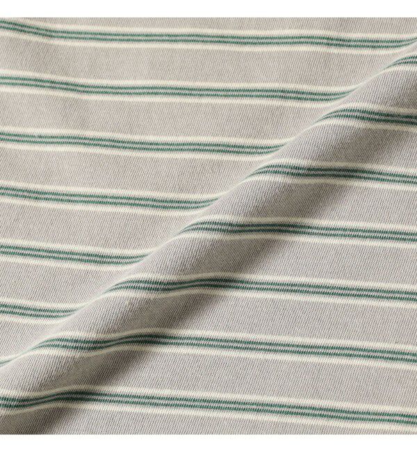 BEAMS PLUS「Pocket Tee Interlock Stripe」|Tシャツ・カットソー|