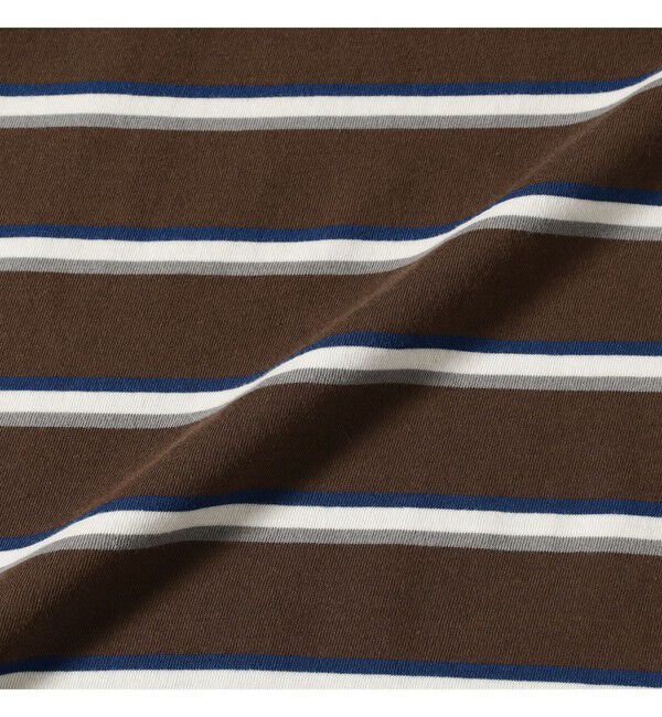 BEAMS PLUS「Pocket Tee Interlock Stripe」|Tシャツ・カットソー|