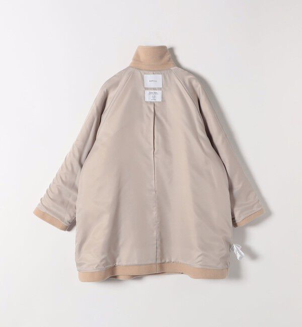 SHIPS any「《一部追加予約》【WEB限定】PURE WOOL スタンド & テーラード ハーフ コート」|その他|