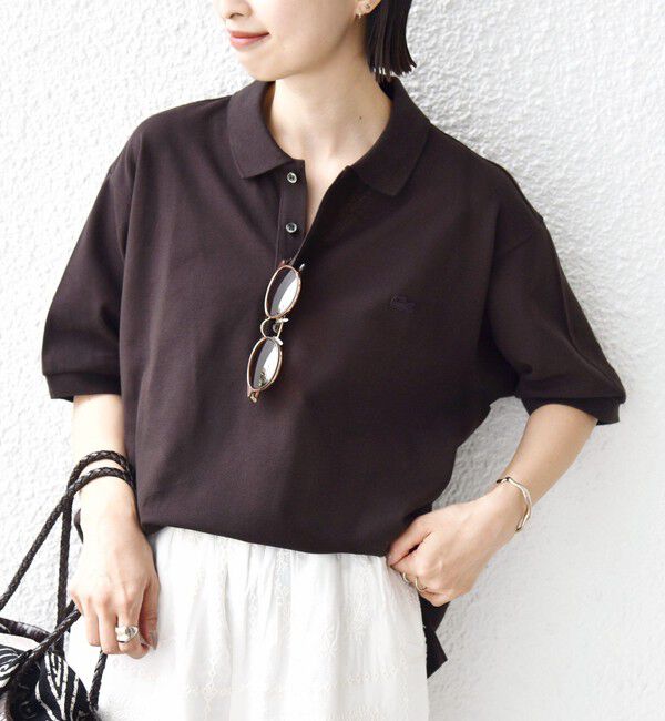 SHIPS for women「【SHIPS別注】LACOSTE:〈洗濯機可能〉ポロシャツ」|ポロシャツ|