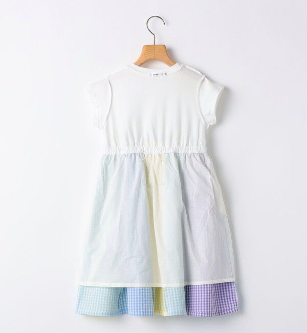 SHIPS KIDS「SHIPS KIDS:80～90cm / パネル 切替 ワンピース」|ワンピース|