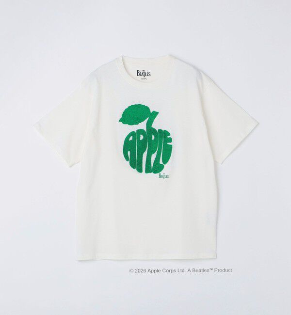 SHIPS「SHIPS: THE BEATLES ショートスリーブ ロゴ Tシャツ」|Tシャツ・カットソー|ホワイト