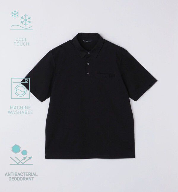 SHIPS「SHIPS:〈接触冷感/洗濯機可能/抗菌防臭〉COOL TOUCH サマー ポロシャツ」|ポロシャツ|