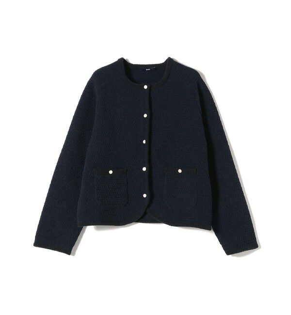 SHIPS for women「《予約》〈手洗い可能〉ジャカード モール カーディガン 26AW」|カーディガン|