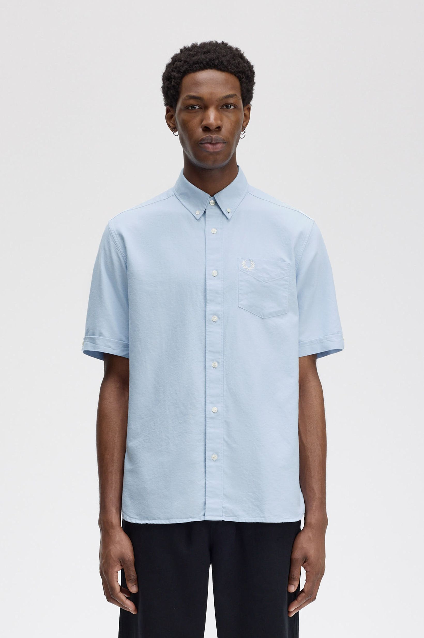 FRED PERRY 「Oxford Short Sleeve Shirt／オックスフォードショートスリーブシャツ」|シャツ・ブラウス|