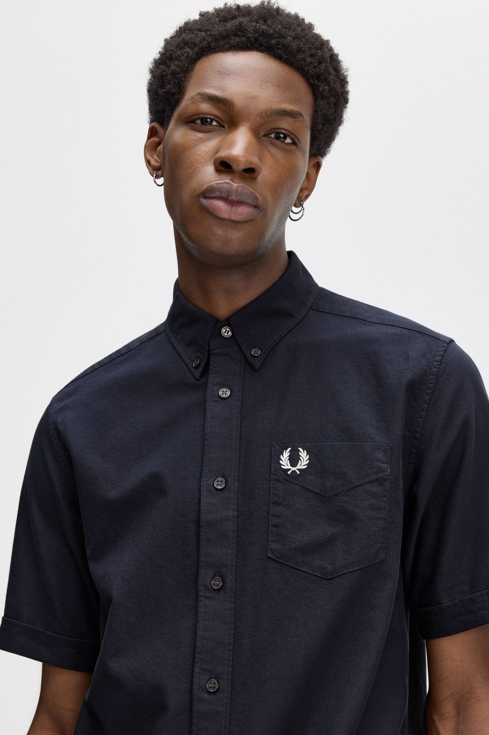 FRED PERRY 「Oxford Short Sleeve Shirt／オックスフォードショートスリーブシャツ」|シャツ・ブラウス|