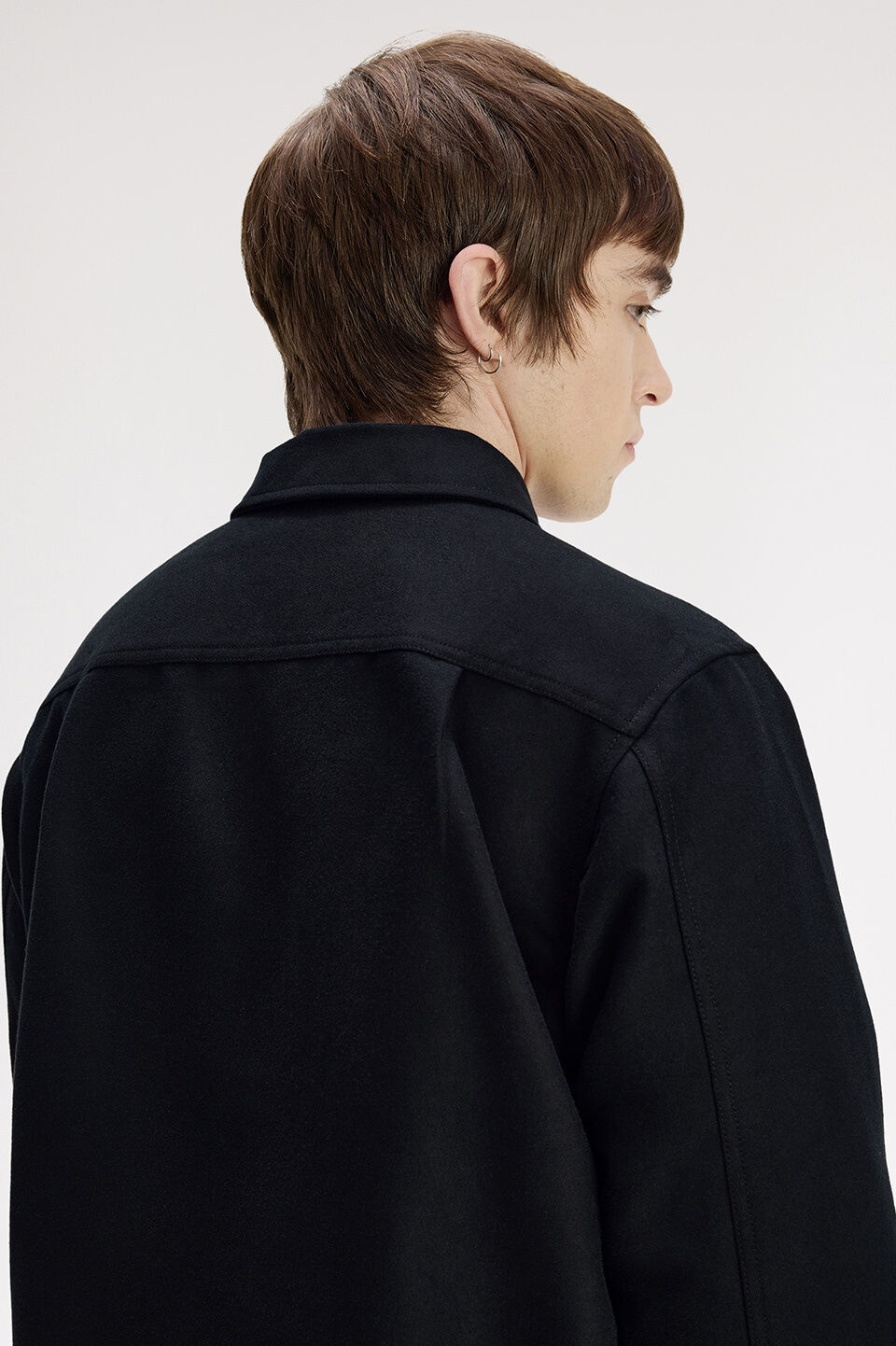 FRED PERRY 「FRED PERRY／Brushed Twill Overshirt／コットンツイルオーバーシャツ」|シャツ・ブラウス|