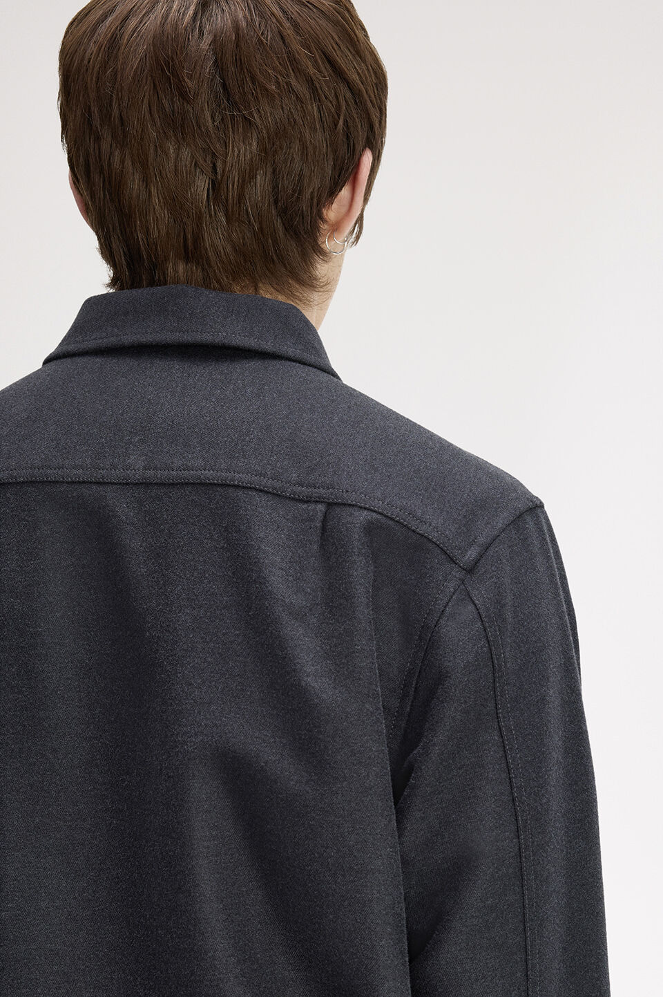 FRED PERRY 「FRED PERRY／Brushed Twill Overshirt／コットンツイルオーバーシャツ」|シャツ・ブラウス|
