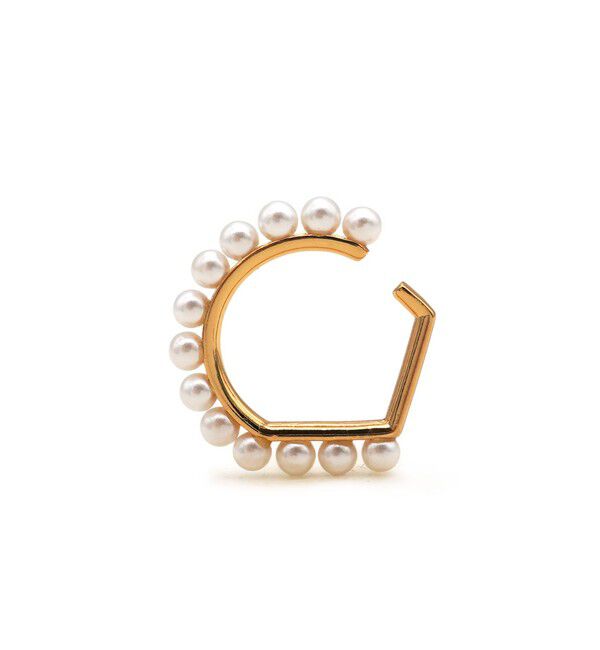 TOMORROWLAND GOODS「【別注】januka  small パールイヤーカフ」|イヤーカフ|