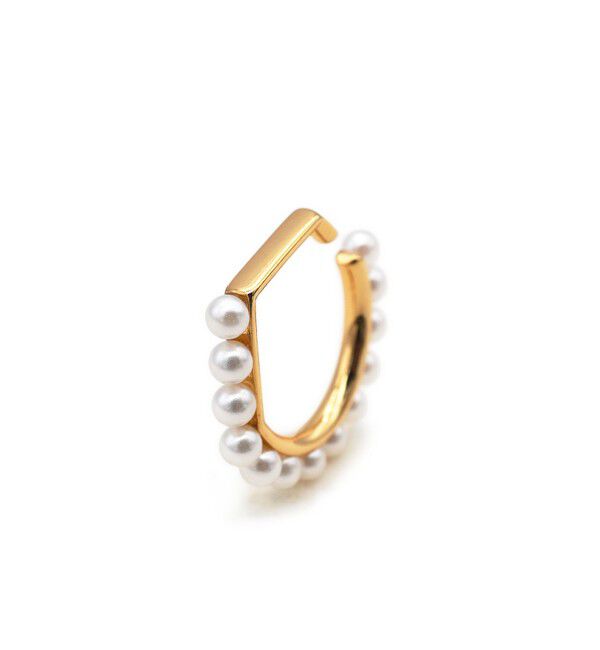 TOMORROWLAND GOODS「【別注】januka  small パールイヤーカフ」|イヤーカフ|