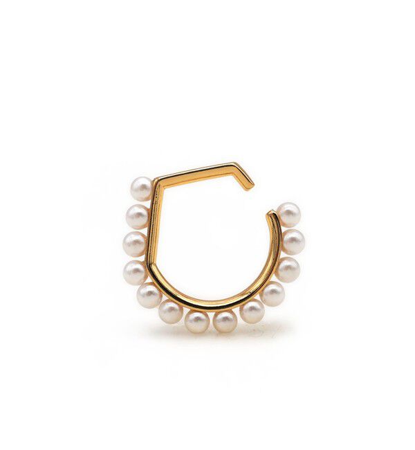 TOMORROWLAND GOODS「【別注】januka  small パールイヤーカフ」|イヤーカフ|