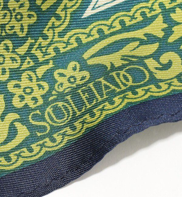 SOULEIADO「SOULEIAO シルクプリント スカーフ」|バンダナ・スカーフ|