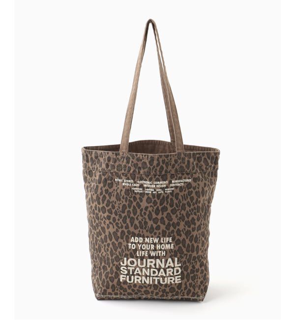 journal standard Furniture「《大阪・WEB限定》JSF TOTE LEOPARD 2」|トートバッグ|