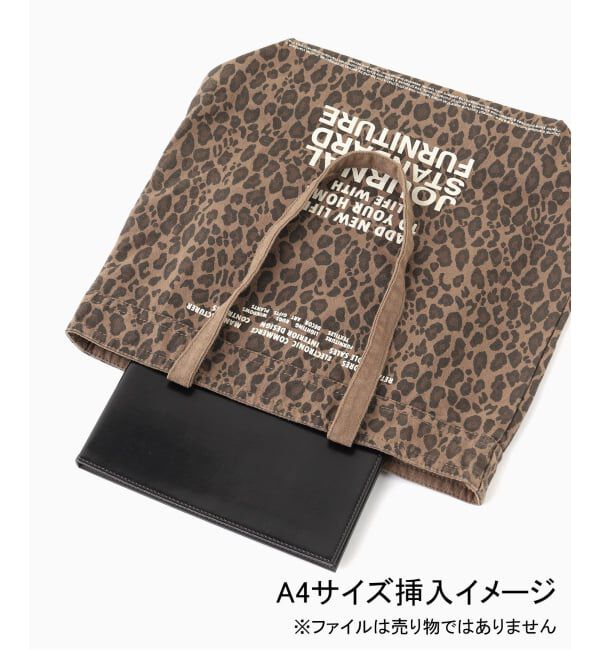 journal standard Furniture「《大阪・WEB限定》JSF TOTE LEOPARD 2」|トートバッグ|