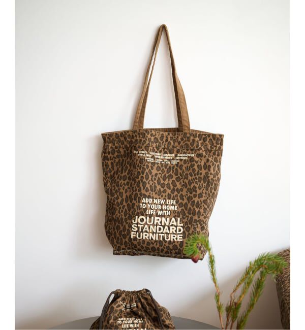 journal standard Furniture「《大阪・WEB限定》JSF TOTE LEOPARD 2」|トートバッグ|