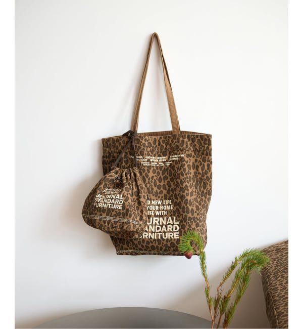 journal standard Furniture「《大阪・WEB限定》JSF TOTE LEOPARD 2」|トートバッグ|