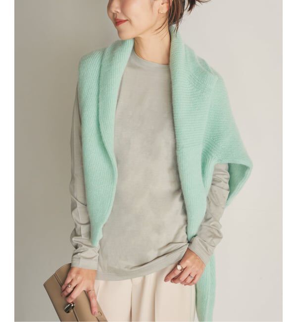 Plage「loose fit nuance long Tシャツ」|Tシャツ・カットソー|グレー