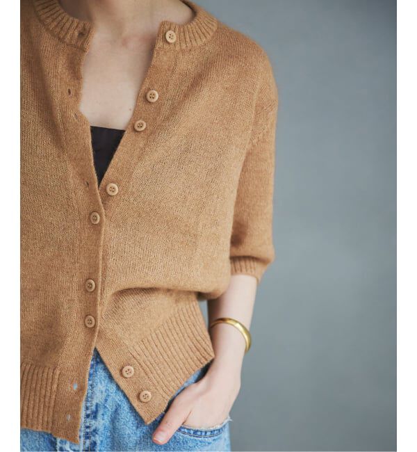 Plage「Mohair Mix Hansode カーディガン」|カーディガン|