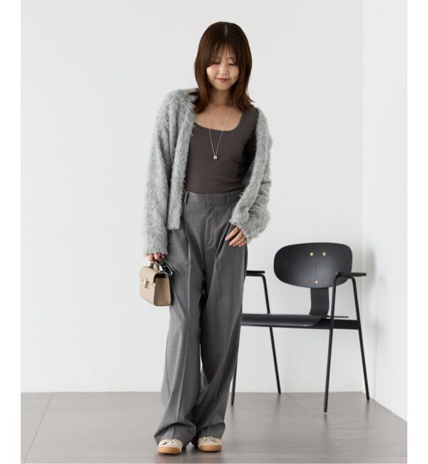 Plage「《予約》Shaggy fur カーディガン」|カーディガン|