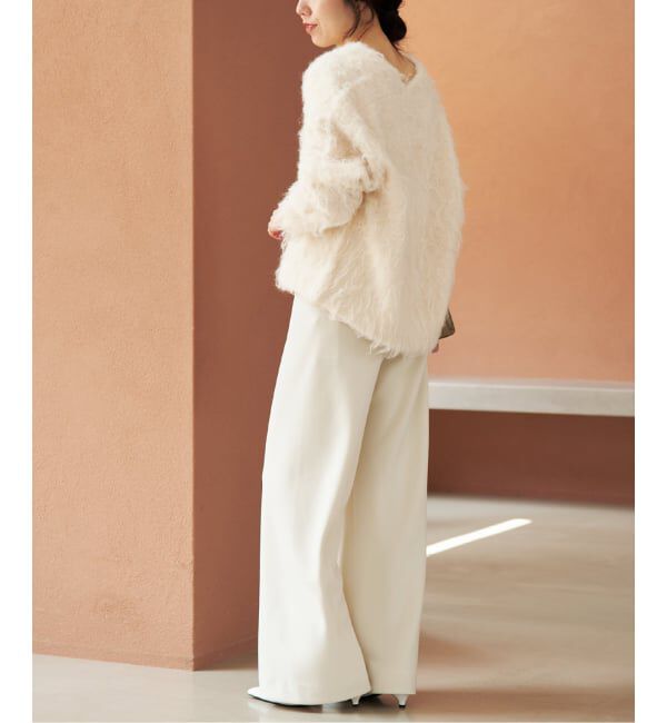 Plage「《予約》Shaggy fur カーディガン」|カーディガン|