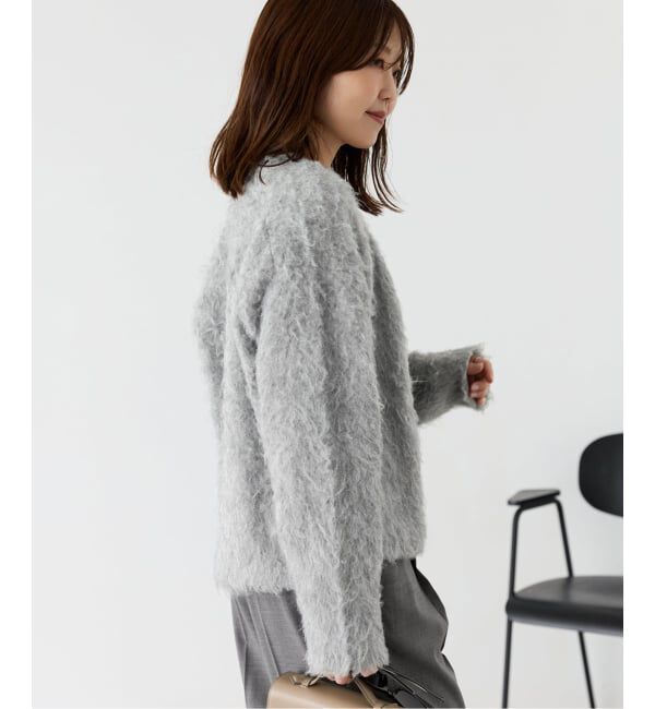 Plage「《予約》Shaggy fur カーディガン」|カーディガン|
