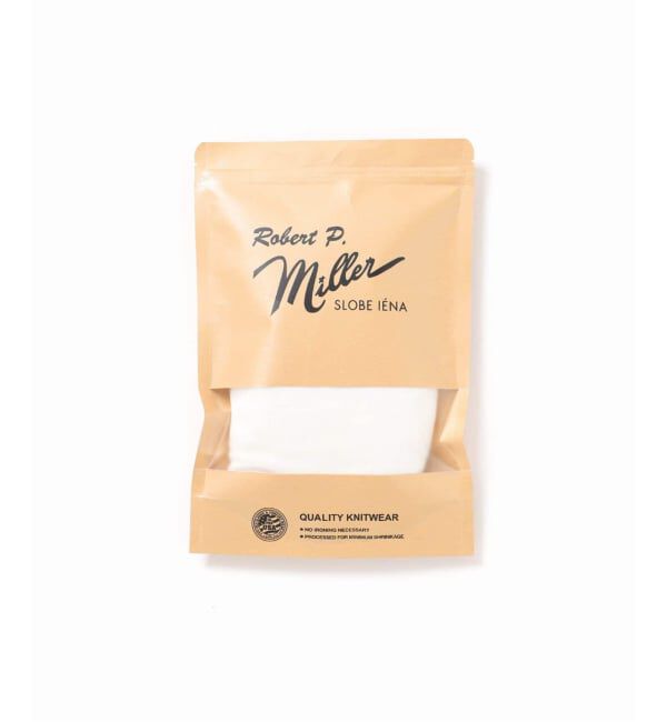 SLOBE IENA「《追加8》miller SLOBE別注 SHEER RIB クルーネック」|Tシャツ・カットソー|
