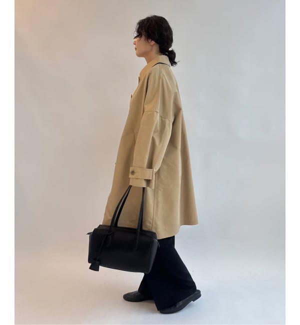 SLOBE IENA「《WEB限定/追加》ドルマンスリーブコート」|ステンカラーコート|