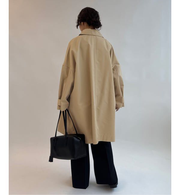 SLOBE IENA「《WEB限定/追加》ドルマンスリーブコート」|ステンカラーコート|