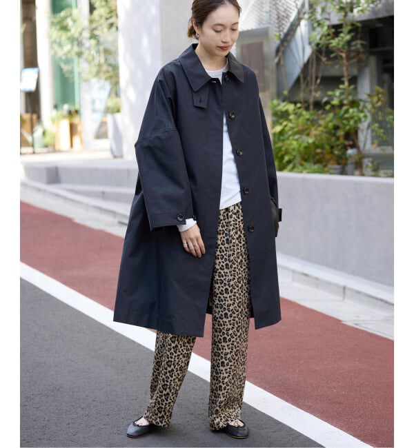 SLOBE IENA「《WEB限定/追加》ドルマンスリーブコート」|ステンカラーコート|