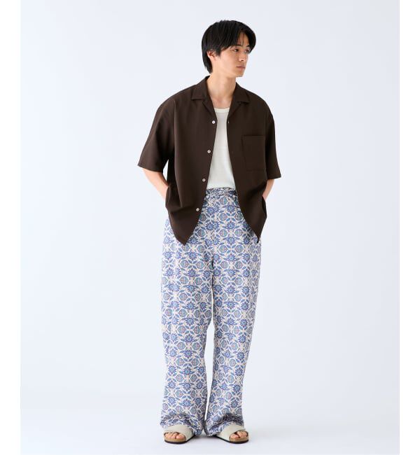 EDIFICE「WALLPAPER PRINT イージーパンツ」|その他|