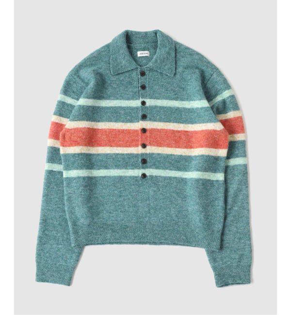 PULP「JIEDA / ジエダ STRIPED KNIT POLO」|ニット・セーター|