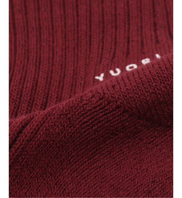 417 EDIFICE「YUQRI / ユクリ Envelop pile」|ソックス|