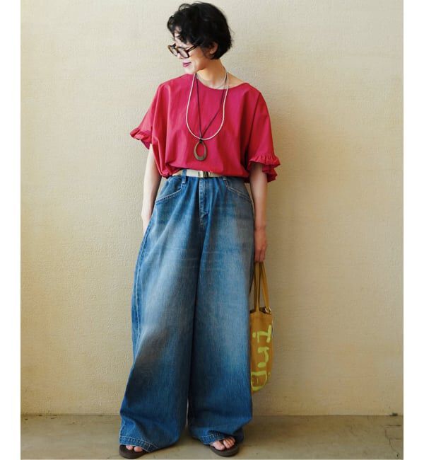 journal standard luxe「12OZデニム ドアパンツ」|デニム|