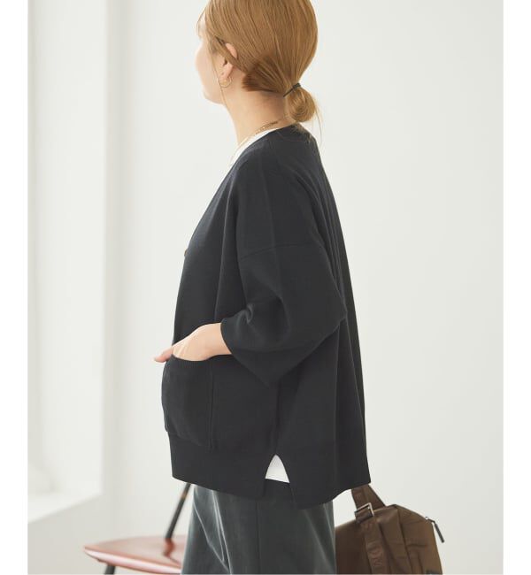 JOURNAL STANDARD「《WEB限定予約》ウォッシャブルTEXBRID Vネックカーディガン」|カーディガン|