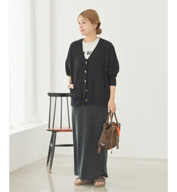 JOURNAL STANDARD「《WEB限定予約》ウォッシャブルTEXBRID Vネックカーディガン」|カーディガン|