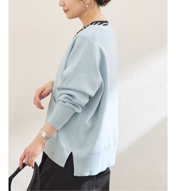 JOURNAL STANDARD「《WEB限定予約》ウォッシャブルTEXBRID Vネックカーディガン」|カーディガン|
